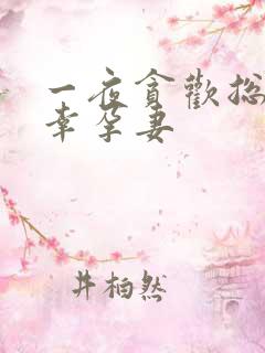 一夜贪欢总裁的幸孕妻