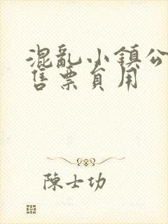 混乱小镇公交车售票员用