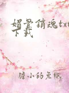 媚骨销魂txt下载