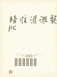 精准灌溉系统npc