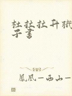 杜拉拉升职记电子书