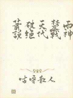 萧破天楚雨馨小说绝代战神