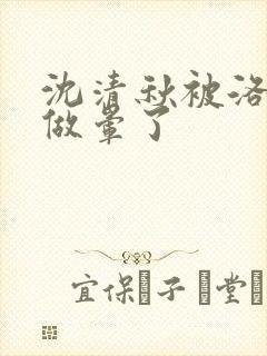 沈清秋被洛冰河做晕了