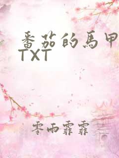 番茄的马甲小说TXT