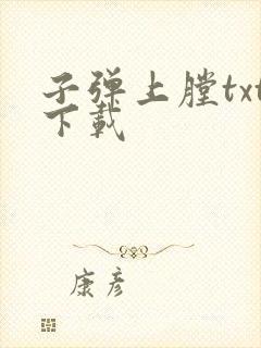 子弹上膛txt下载