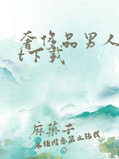 奢侈品男人txt下载