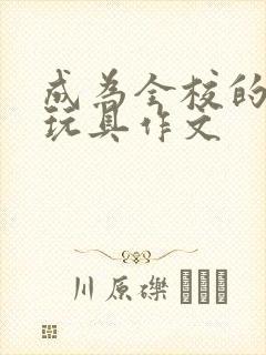 成为全校的发泄玩具作文