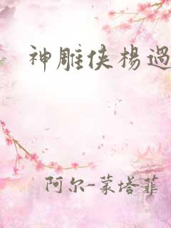 神雕侠杨过后传