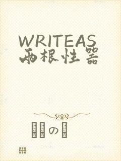 WRITEAS两根性器