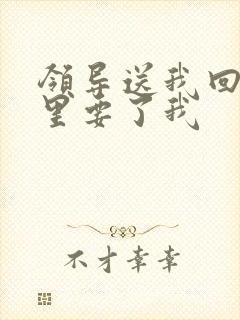 领导送我回家车里要了我