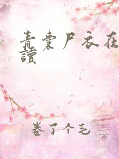 青囊尸衣在线阅读