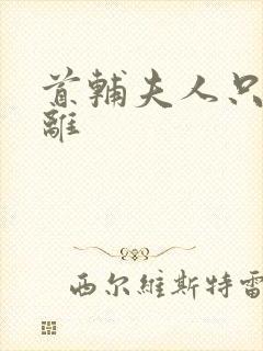 首辅夫人只想和离