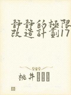 静静的极限自我改造计划17