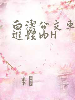 白洁公交车被挺进体内H