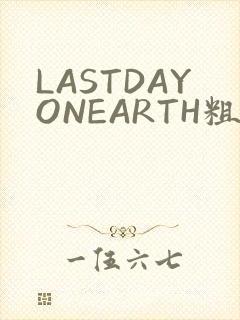 LASTDAYONEARTH粗暴
