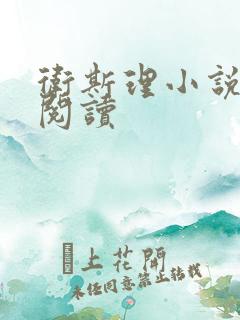 卫斯理小说在线阅读