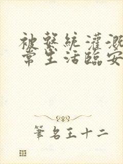 被系统灌溉的日常生活临安