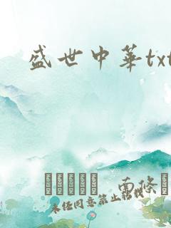 盛世中华txt