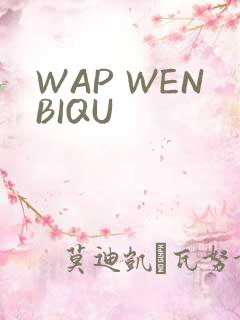 WAP WENBIQU
