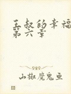 王叔的幸福生活第六章