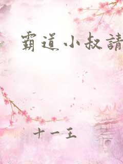 霸道小叔请轻撩