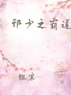 邪少之霸道娇妻