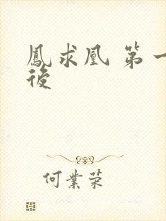 凤求凰 第一皇后