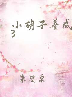 小胡子养成计划3