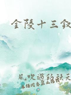 金陵十三钗原著