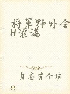 将军野外含公主H灌满