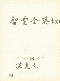 智囊全集txt