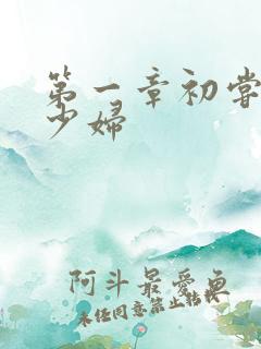 第一章初尝极品少妇