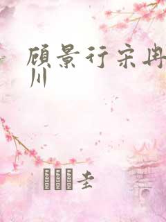 顾景行宋冉肖洛川