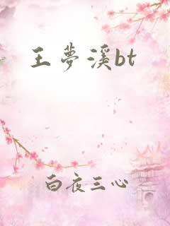 王梦溪bt