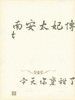 南安太妃传txt