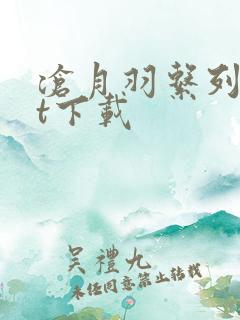 沧月羽系列txt下载