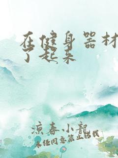 在健身器材上做了起来