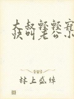 大叔轻轻宠宝贝快叫老公小说