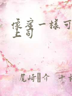 像蜜一样可口的上司