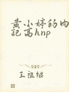 黄小婷的肉欲日记高hnp