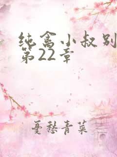 纯禽小叔别太猛第22章