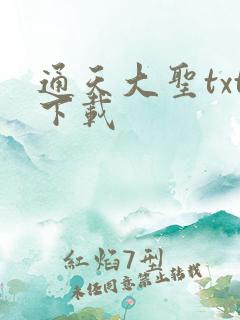 通天大圣txt下载