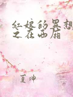 红娘的异想世界之在西厢