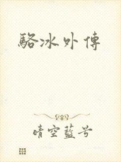 骆冰外传