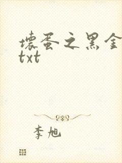 坏蛋之黑金帝国txt