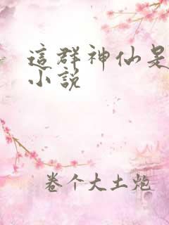 这群神仙是假的小说