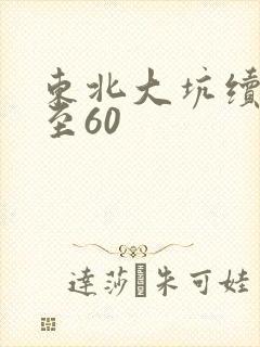 东北大坑续集1至60