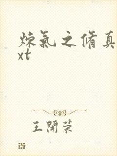 炼气之修真者txt