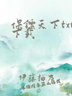 保镖天下txt下载