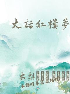 大话红楼梦
